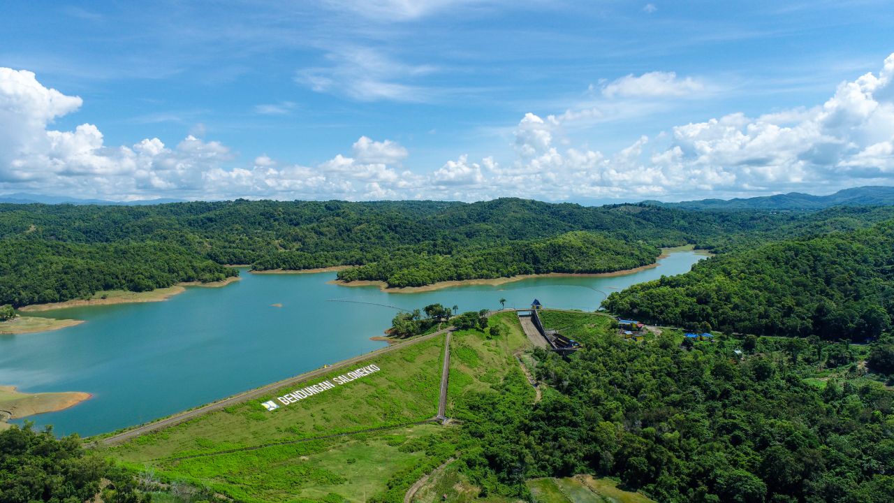 Bendungan Salomekko, Bone, Sulawesi Selatan